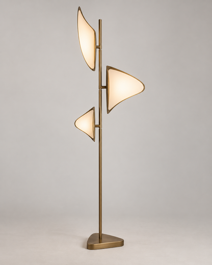 rayttrig Asterline — Sculptural Three-Light Lamp
