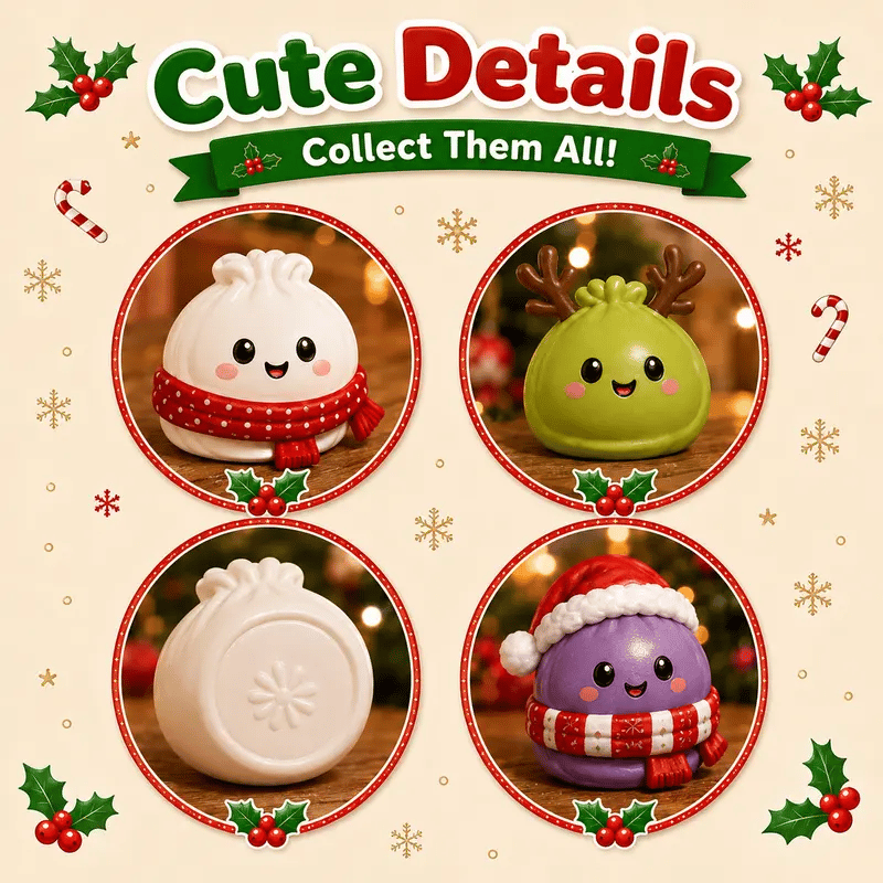 💥Last day 30% off 丨 Toaimer® 🎄2026 Christmas Mini Squishies Advent Calendar🎁